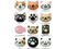 Neko onigiri set
